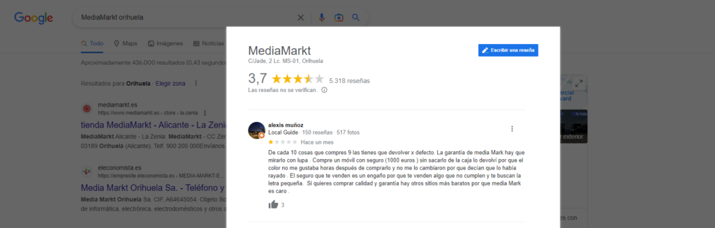 Móvil con seguro | MediaMarkt Orihuela